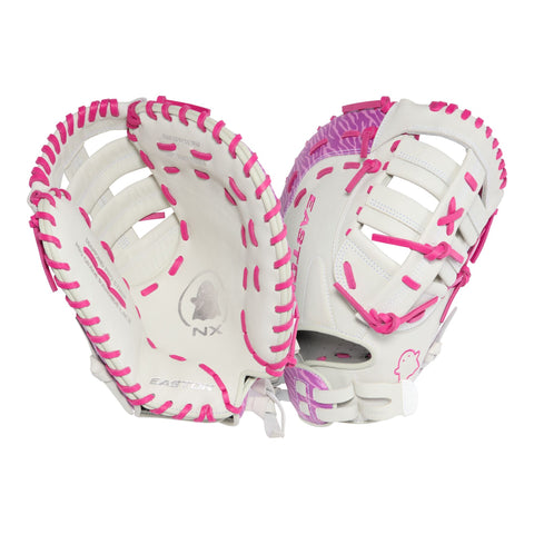 Guante newman softbol Easton Ghost NX GNXFP313W 13 in blanco rosa, vista 5