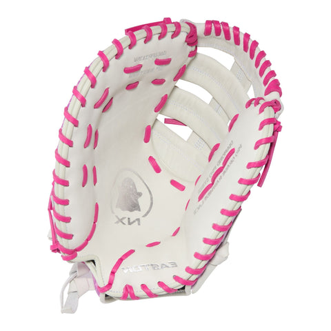 Guante newman softbol Easton Ghost NX GNXFP313W 13 in blanco rosa lanzador zurdo, vista 1