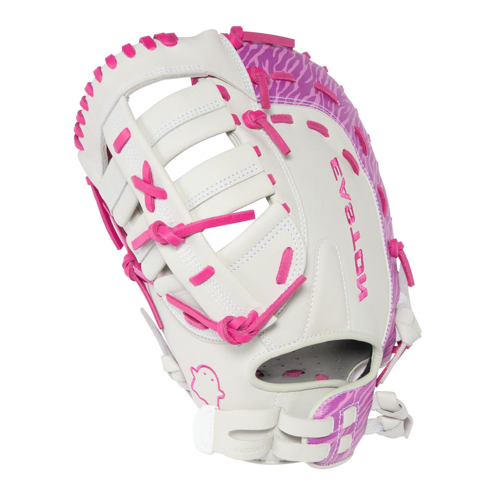 Guante newman softbol Easton Ghost NX GNXFP313W 13 in blanco rosa lanzador zurdo, vista 2
