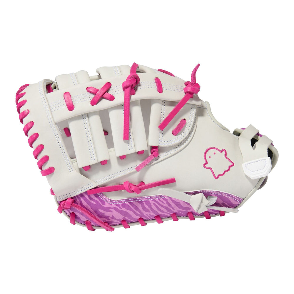 Guante newman softbol Easton Ghost NX GNXFP313W 13 in blanco rosa lanzador zurdo, vista 3