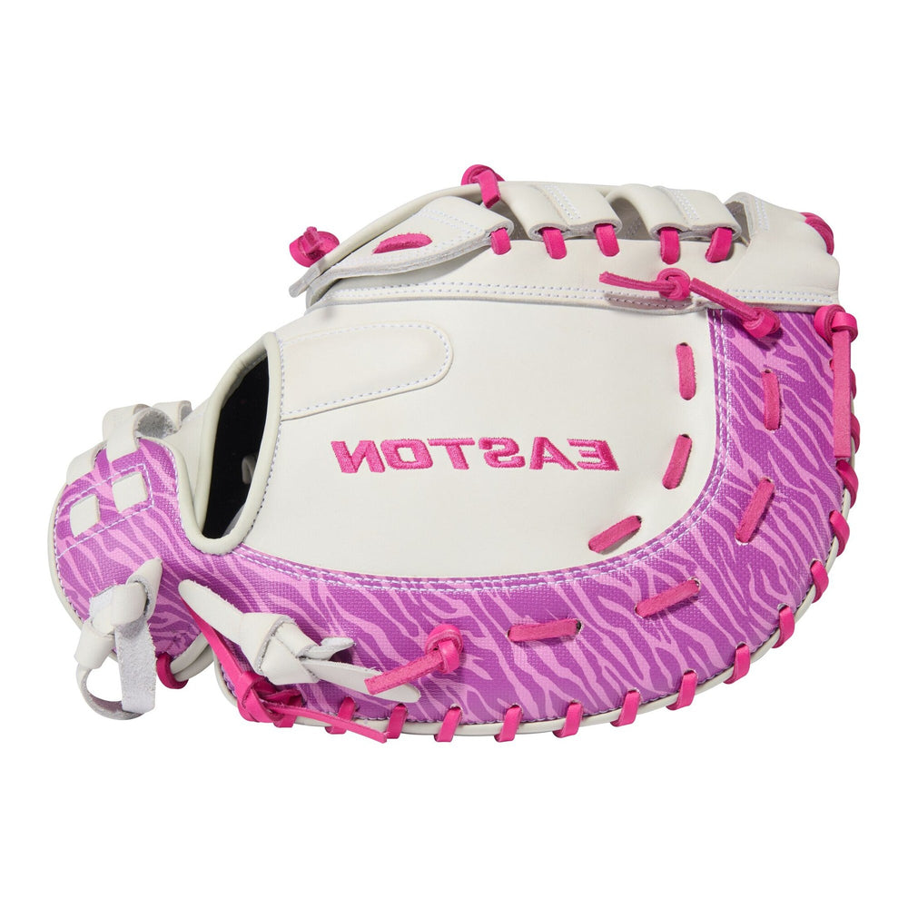 Guante newman softbol Easton Ghost NX GNXFP313W 13 in blanco rosa lanzador zurdo, vista 4