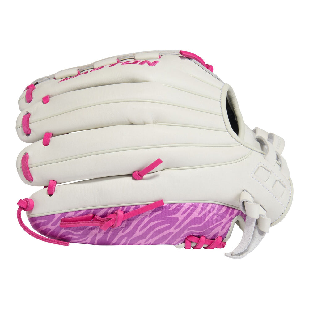 Guante softbol Easton Ghost NX GNXFP125W 12.5 in blanco rosa, vista 4