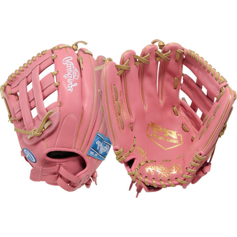 Guante softbol Rawlings R9 R9SB120U-6P zurdo palma y dorso