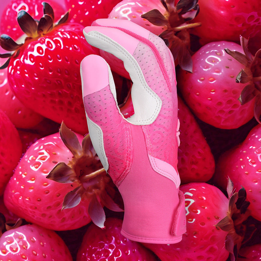 Par de guanteletas Ghost Ethos Strawberry Glow