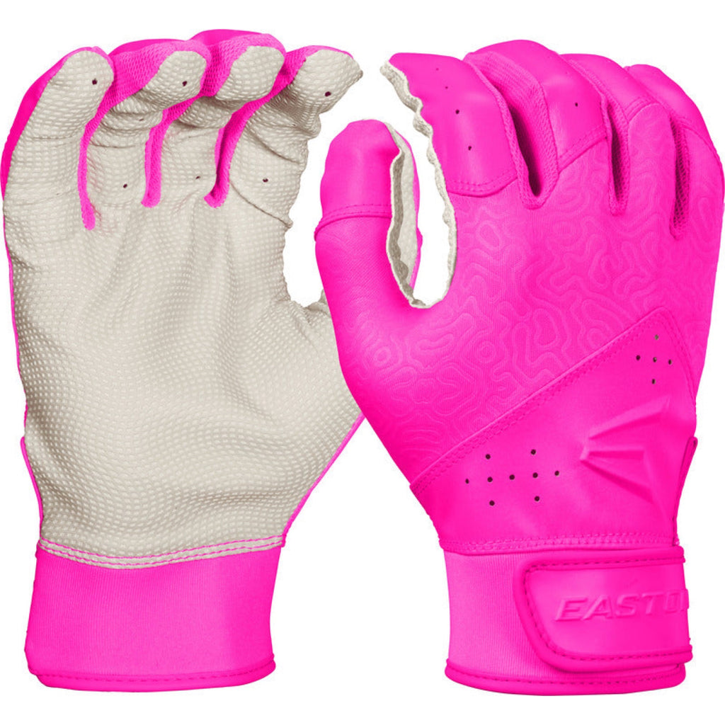 Guanteletas Softbol Easton Fundamental 2.0 INFANTIL Blanco Rosa