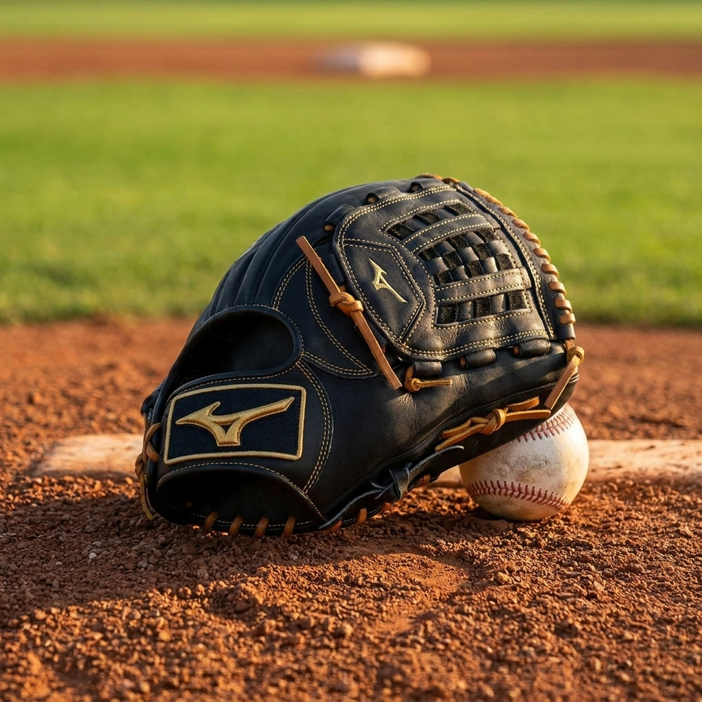 Guante Beisbol Mizuno MVP Prime GMVP1200P4 12 in ADULTO Lanzador Zurdo - foto de estudio