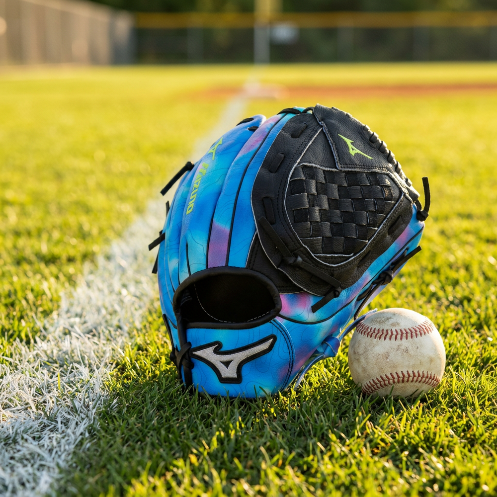 Guante Beisbol Mizuno Prospect Print GPP1101Y3P 11 in Dreamy Infantil - foto de estudio
