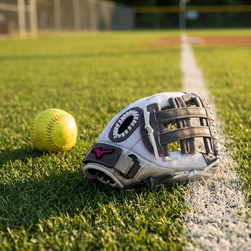 Guante Softbol Mizuno Prospect Finch GPP1150F4 11.5 in Infantil - foto de estudio