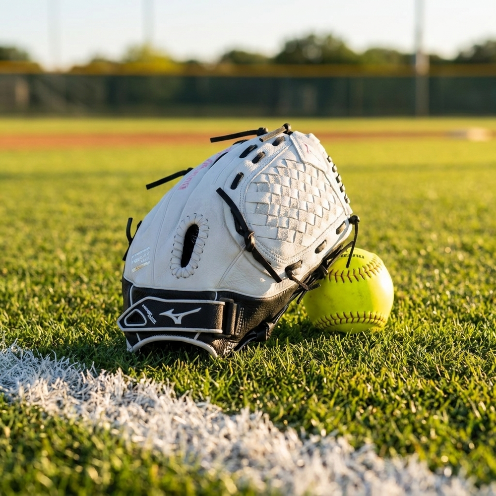 Guante Softbol Mizuno Prospect Select GPSL1250F5 12.5 in Fastpitch Juvenil - foto de estudio