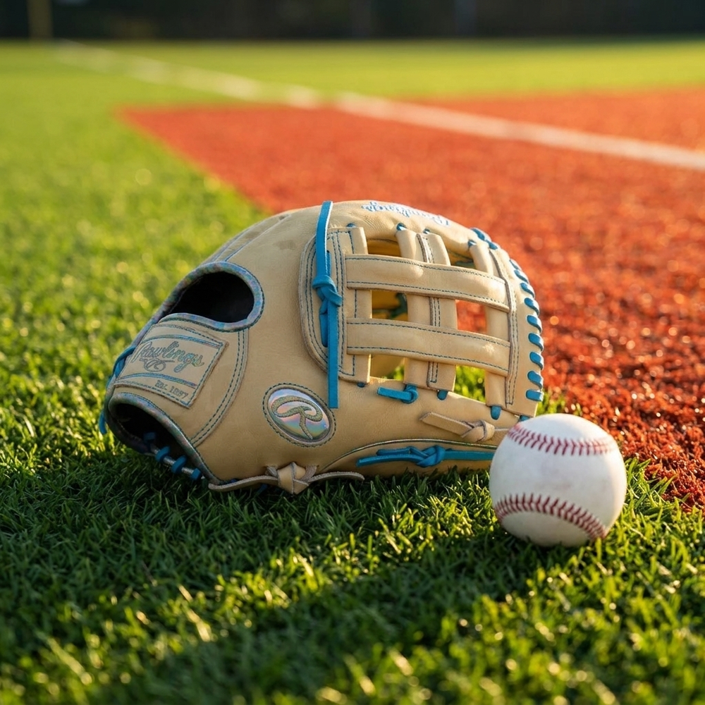 Guante Beisbol Rawlings Heart Of The Hide ContoUR PROR3028U-6CC 12.5 in Lanzador Diestro - foto de estudio