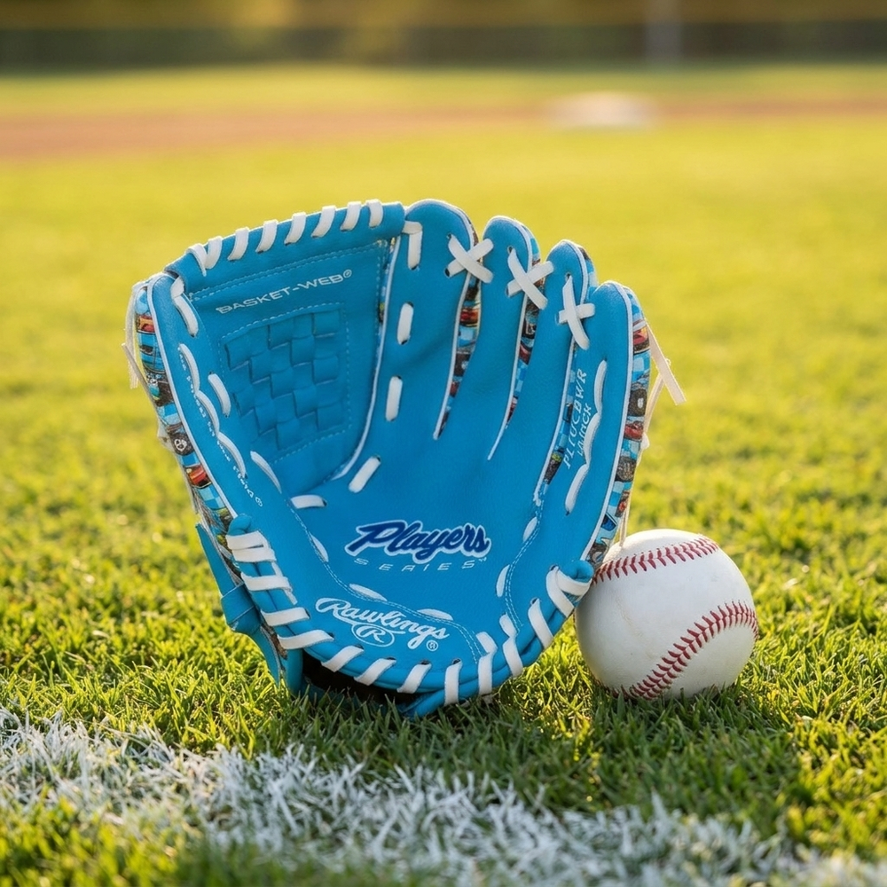 Guante Beisbol Rawlings Player Series PL10CBWR 10 in Infantil 5 a 7 años Lanzador Diestro - foto de estudio