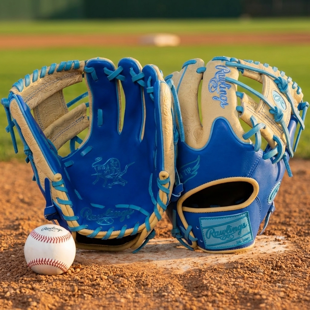 Guante Beisbol Rawlings Heart Of The Hide Wing Tip PROR205W-2RC 11.75 in Lanzador Diestro - foto de estudio
