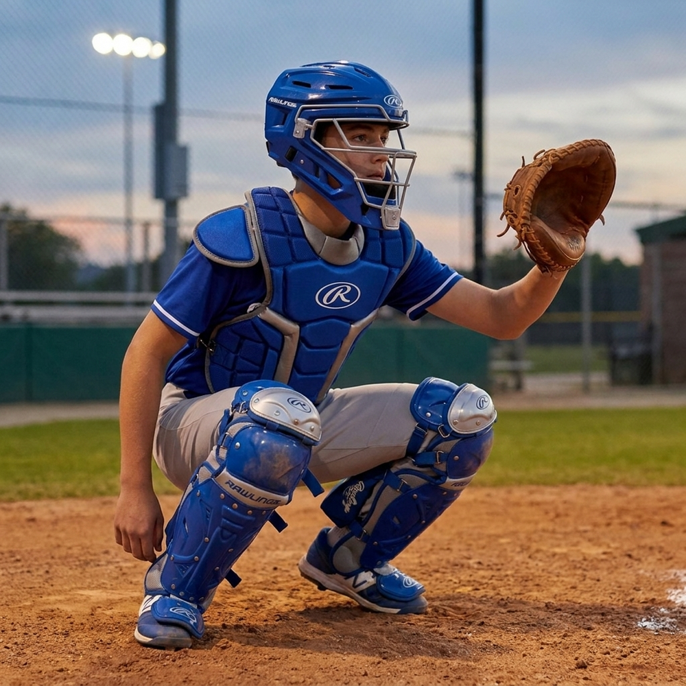 Equipo de catcher Rawlings Renegade 2.0 Rey foto de ambiente