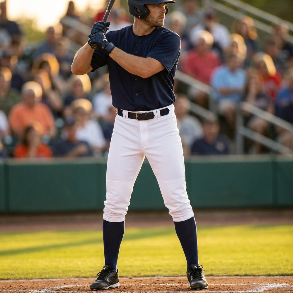 Pantalón Beisbol Mizuno Premier Tapered Tweener Adulto Blanco