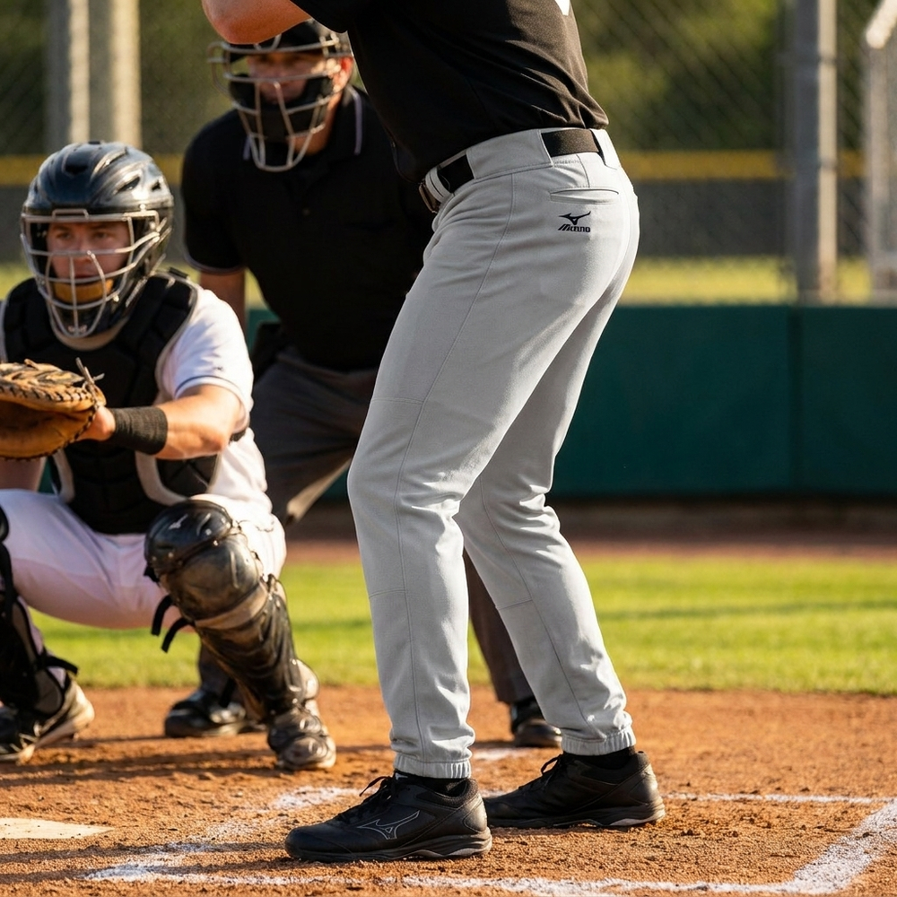 Pantalón Beisbol Mizuno Premier Players Adulto Gris