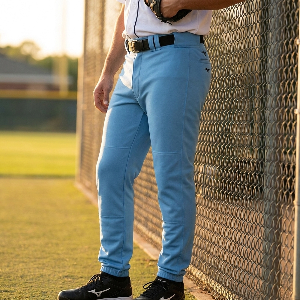 Pantalón Beisbol Mizuno Premier Players Adulto Azul Claro