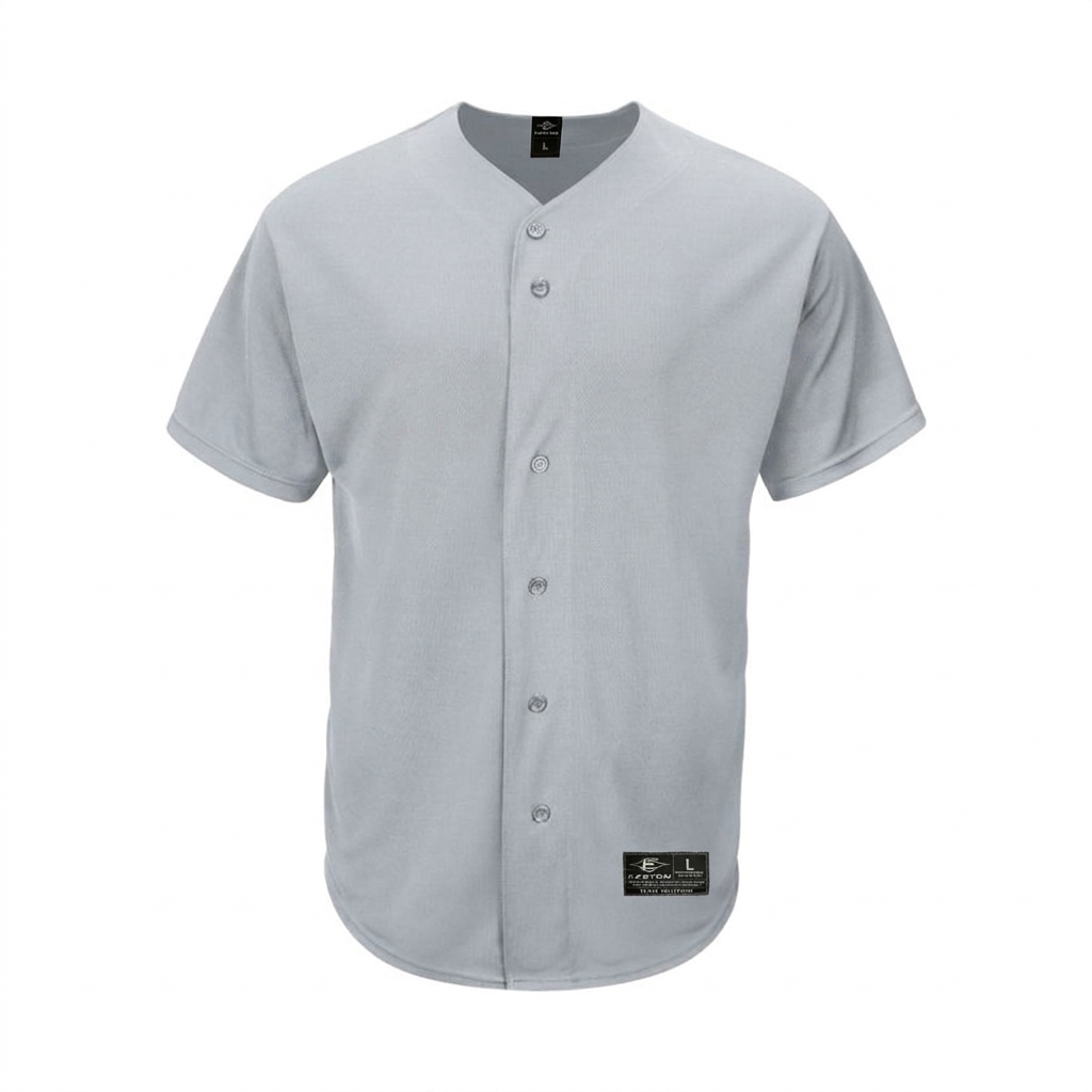 Jersey Easton gris liso manga corta