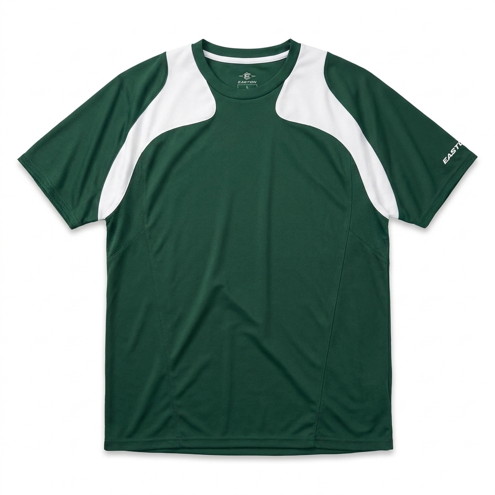 Jersey Easton verde con blanco manga corta
