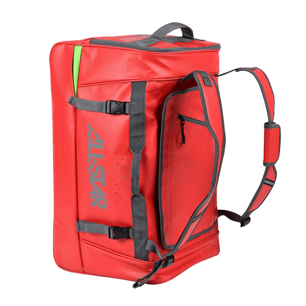 Maleta All Star S7 Elite Player Duffle escarlata vista trasera