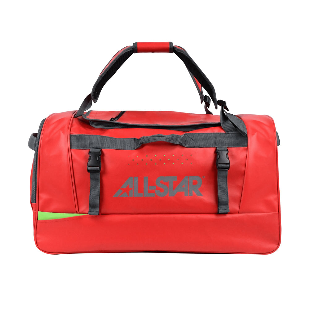 Maleta beisbol softbol All Star S7 Elite Player Duffle roja escarlata