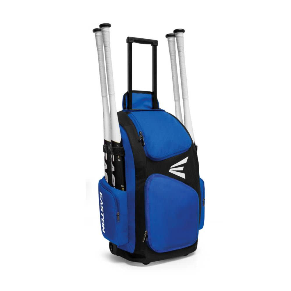 Maleta con ruedas beisbol softbol Easton Traveler azul rey