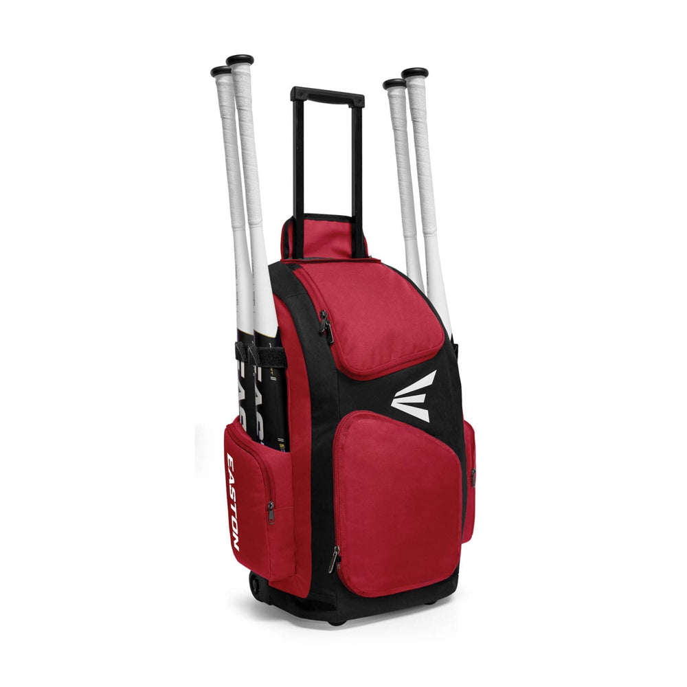 Maleta con ruedas beisbol softbol Easton Traveler roja