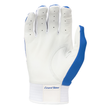 Guanteletas Beisbol Lizard Skinz Komodo V2 Azul Rey Blanco INFANTIL