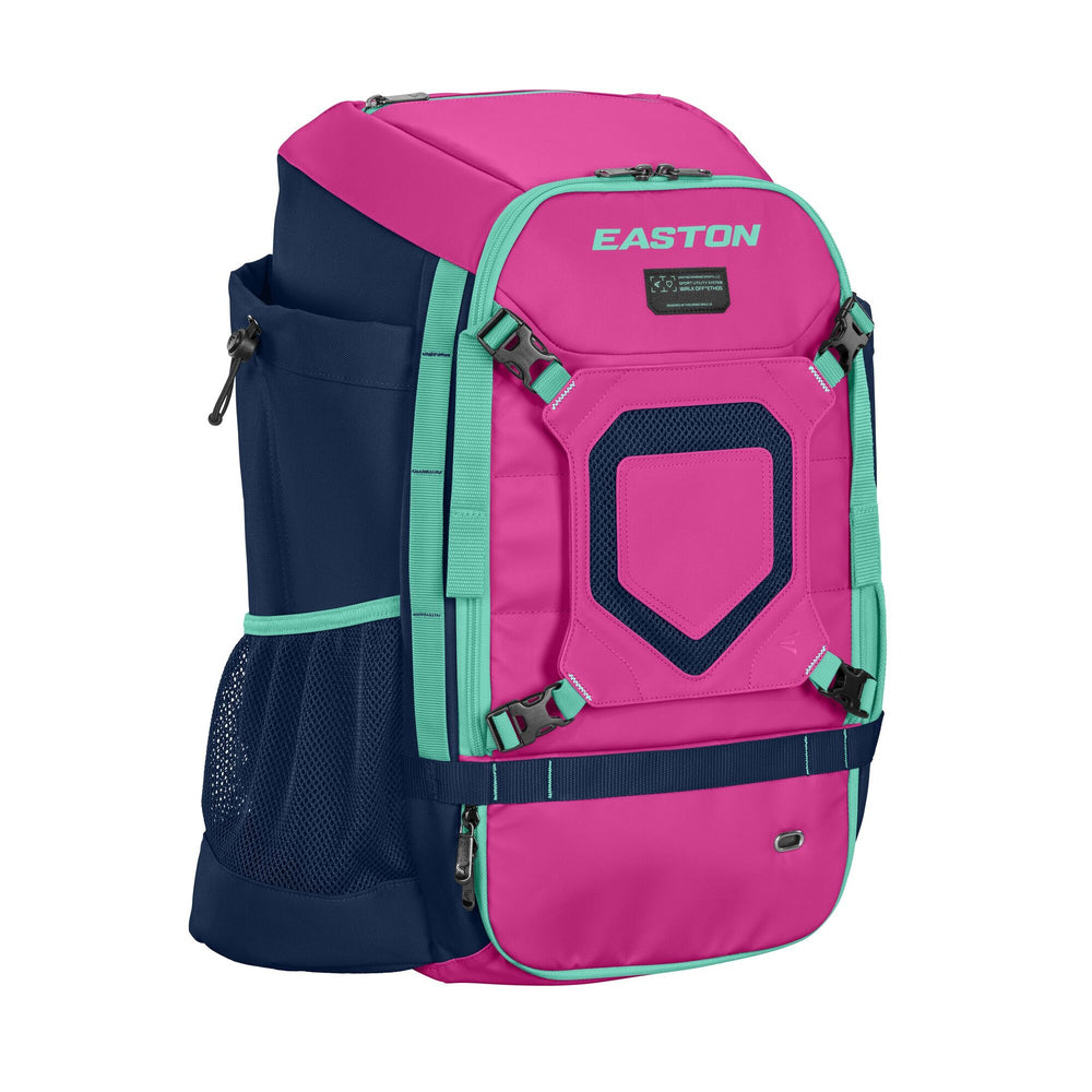 Mochila beisbol softbol Easton Walk Off Ethos rosa marino menta