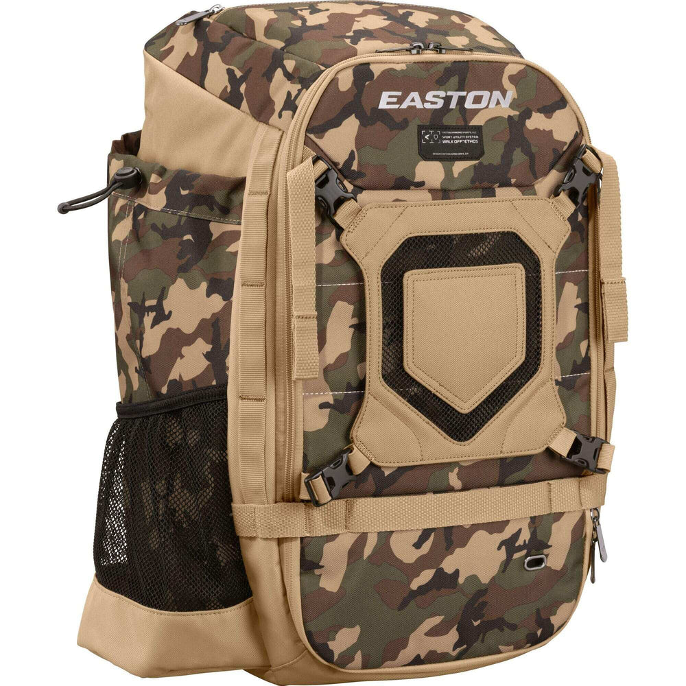 Mochila beisbol softbol Easton Walk Off Ethos tan camuflaje militar