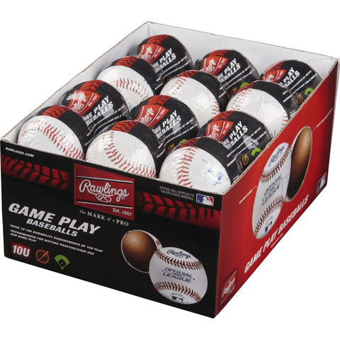 Par pelotas beisbol Rawlings R10U oficial 10U