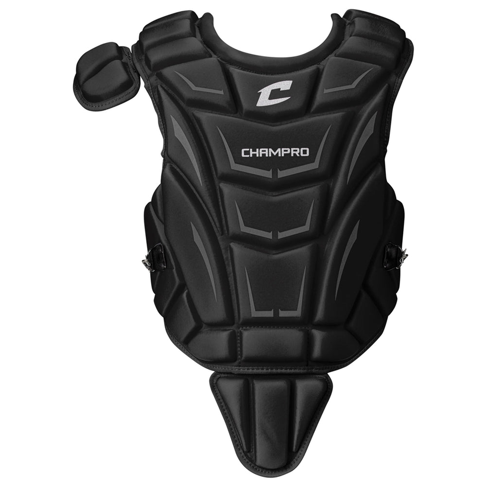 Peto catcher Champro Optimus MVP 15 in negro frente