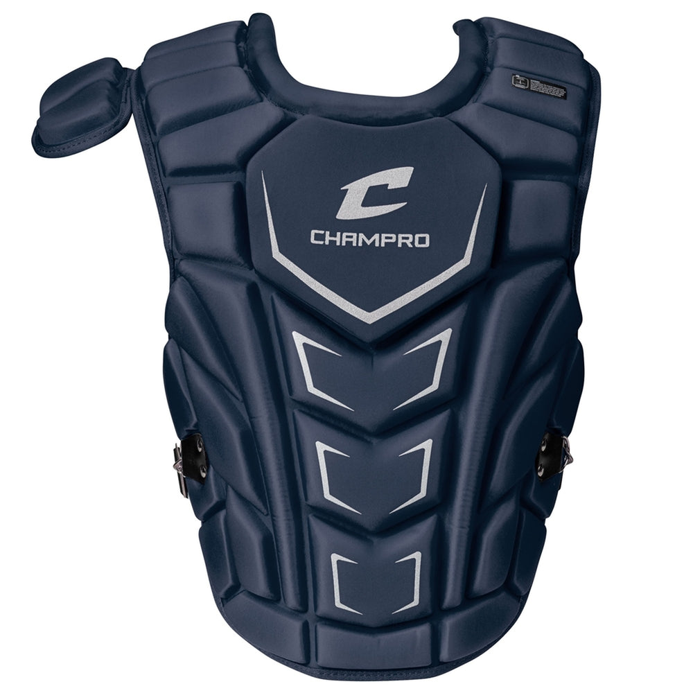 Peto catcher Champro Optimus MVP Plus 16.5 in marino frente