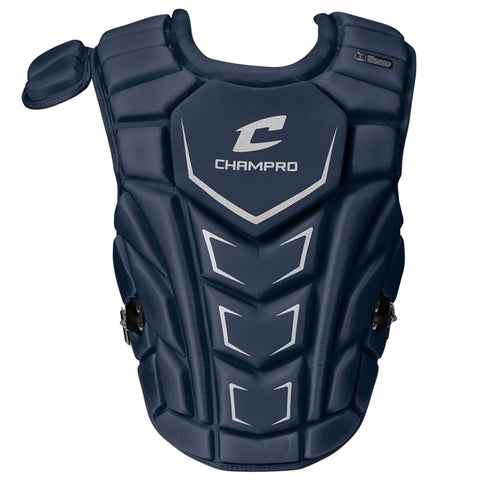 Peto catcher Champro Optimus MVP Plus 16.5 in marino frente