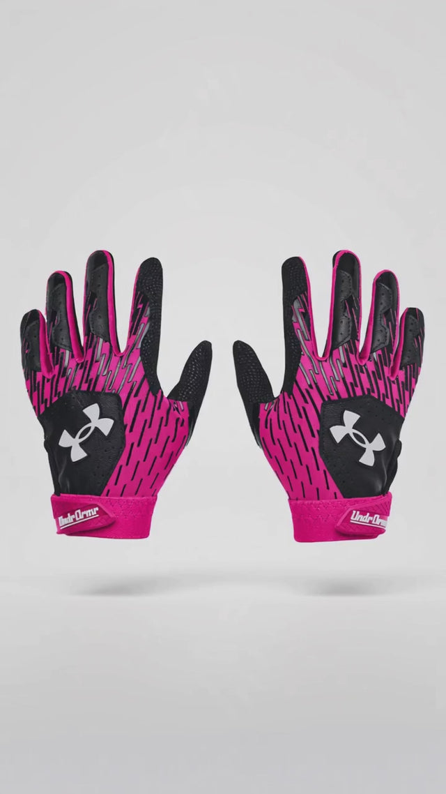 Guanteletas Under Armour Clean Up 3 a 6 años Negro Rosa - Míralo en acción