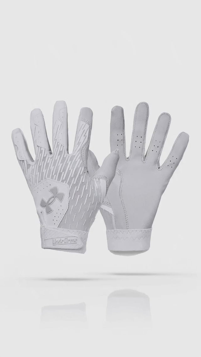 Guanteletas Under Armour Clean Up 3 a 6 años Blanco Gris - Míralo en acción
