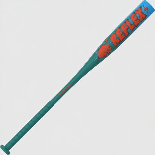 Bat Easton Reflex 2027 Sello USA en accion
