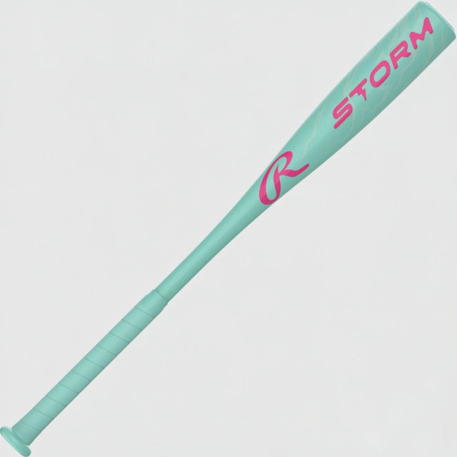 Bat Softbol Rawlings Storm 2027 Tee Ball en accion