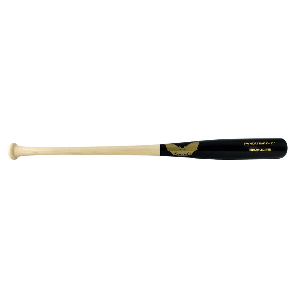 Bat Beisbol Sam Bat Rideau Crusher SAM243 Maple Natural Negro