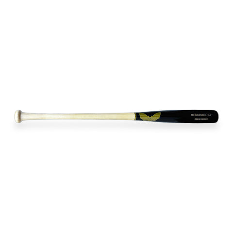 Bat Beisbol Maple Sam Bat Rideau Crusher SAM243 Natural Negro — foto real