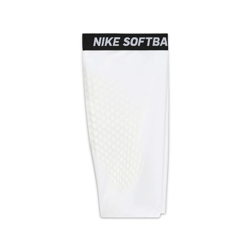 Licra Slider Softbol Shorts Compresión Nike Dri Fit Blanco DAMA