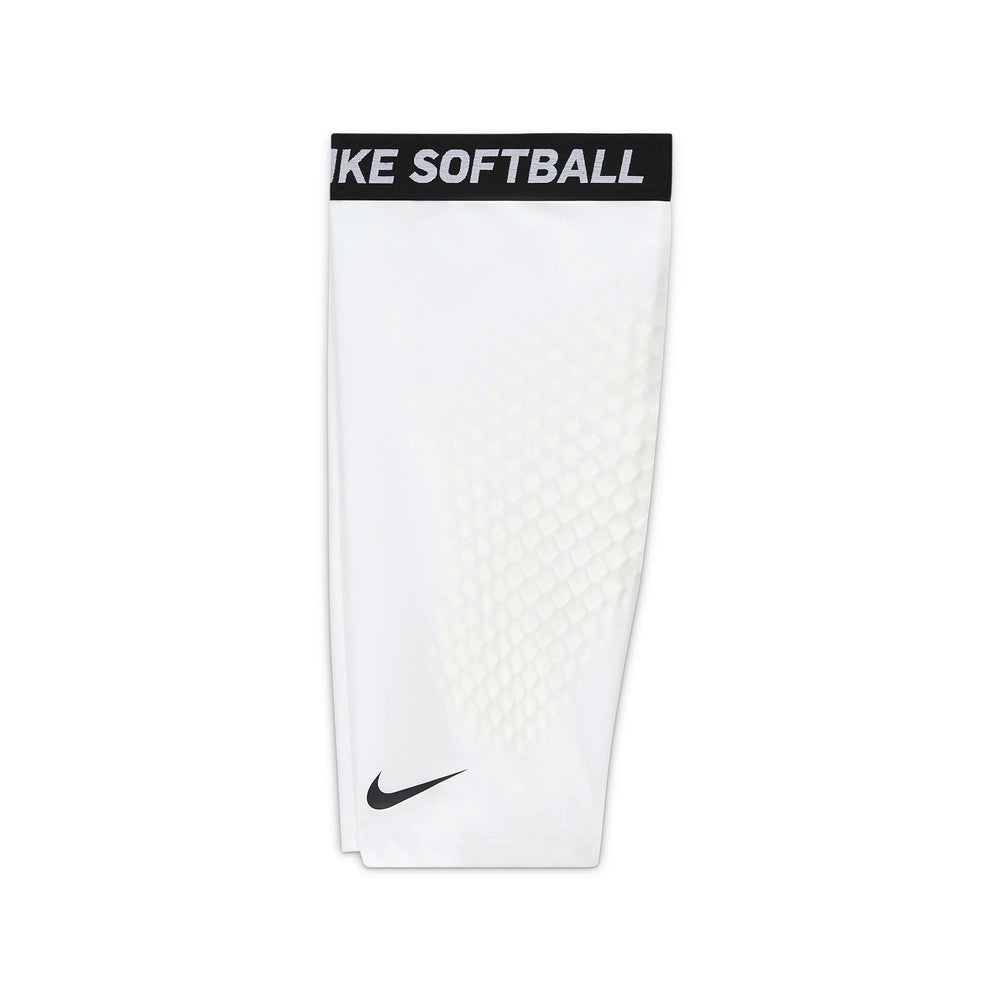 Licra Slider Softbol Shorts Compresión Nike Dri Fit Blanco DAMA