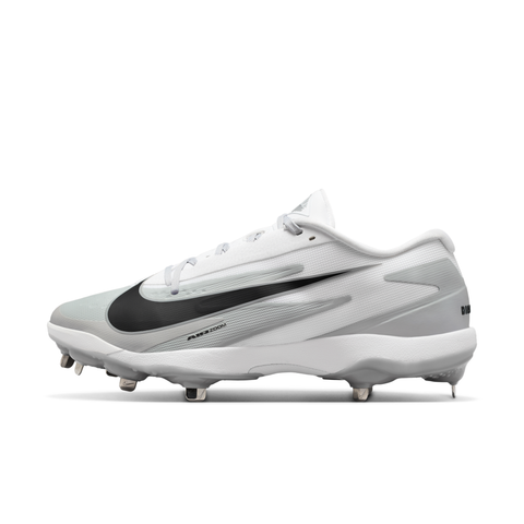 Spikes Beisbol Nike Diamond Standout MTL Metal Blanco Gris foto 1