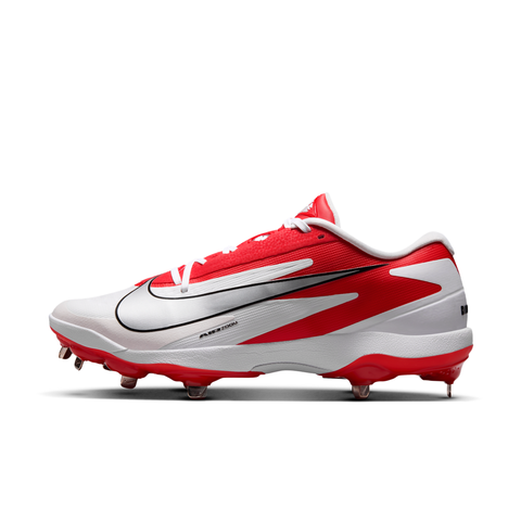 Spikes Beisbol Nike Diamond Standout MTL Metal Blanco Rojo foto 1