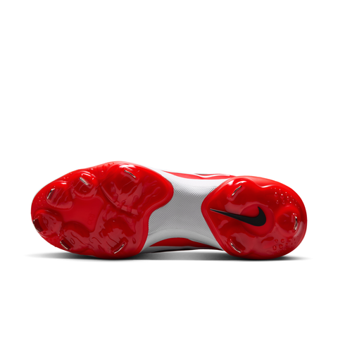 Spikes Beisbol Nike Diamond Standout MTL Metal Blanco Rojo foto 2