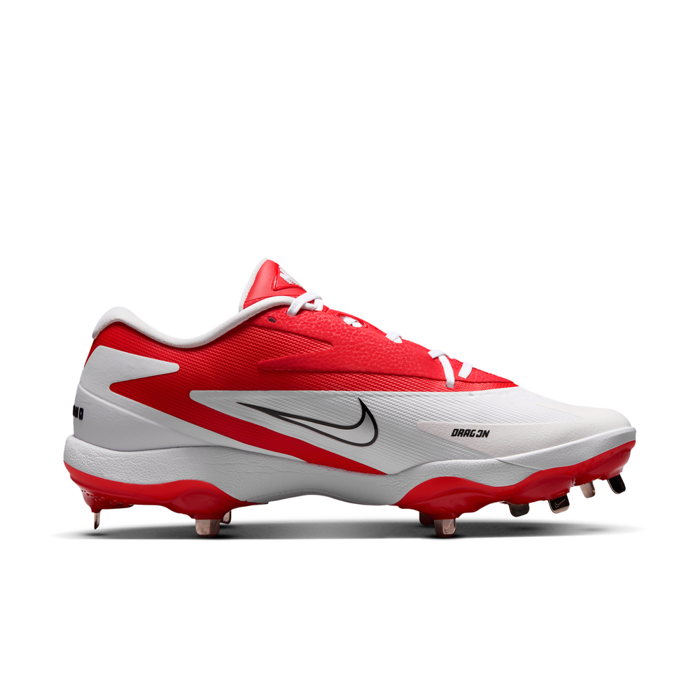 Spikes Beisbol Nike Diamond Standout MTL Metal Blanco Rojo foto 3
