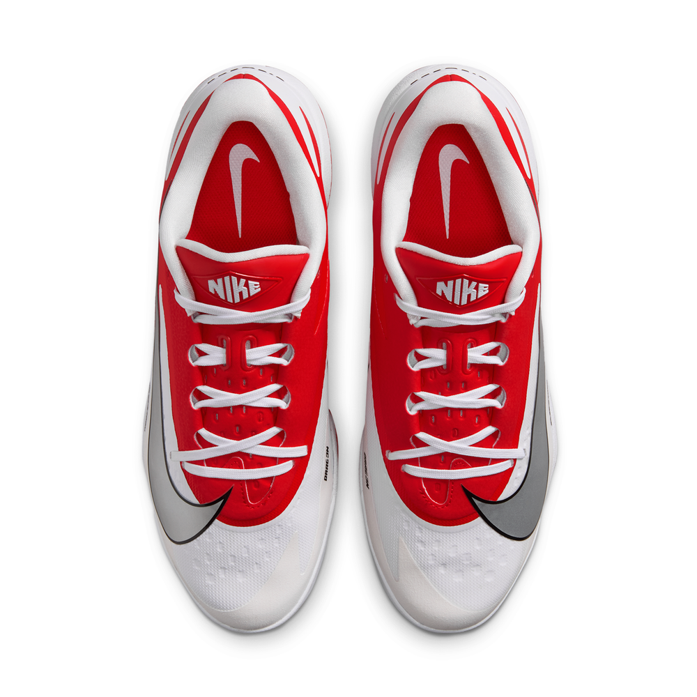 Spikes Beisbol Nike Diamond Standout MTL Metal Blanco Rojo foto 4