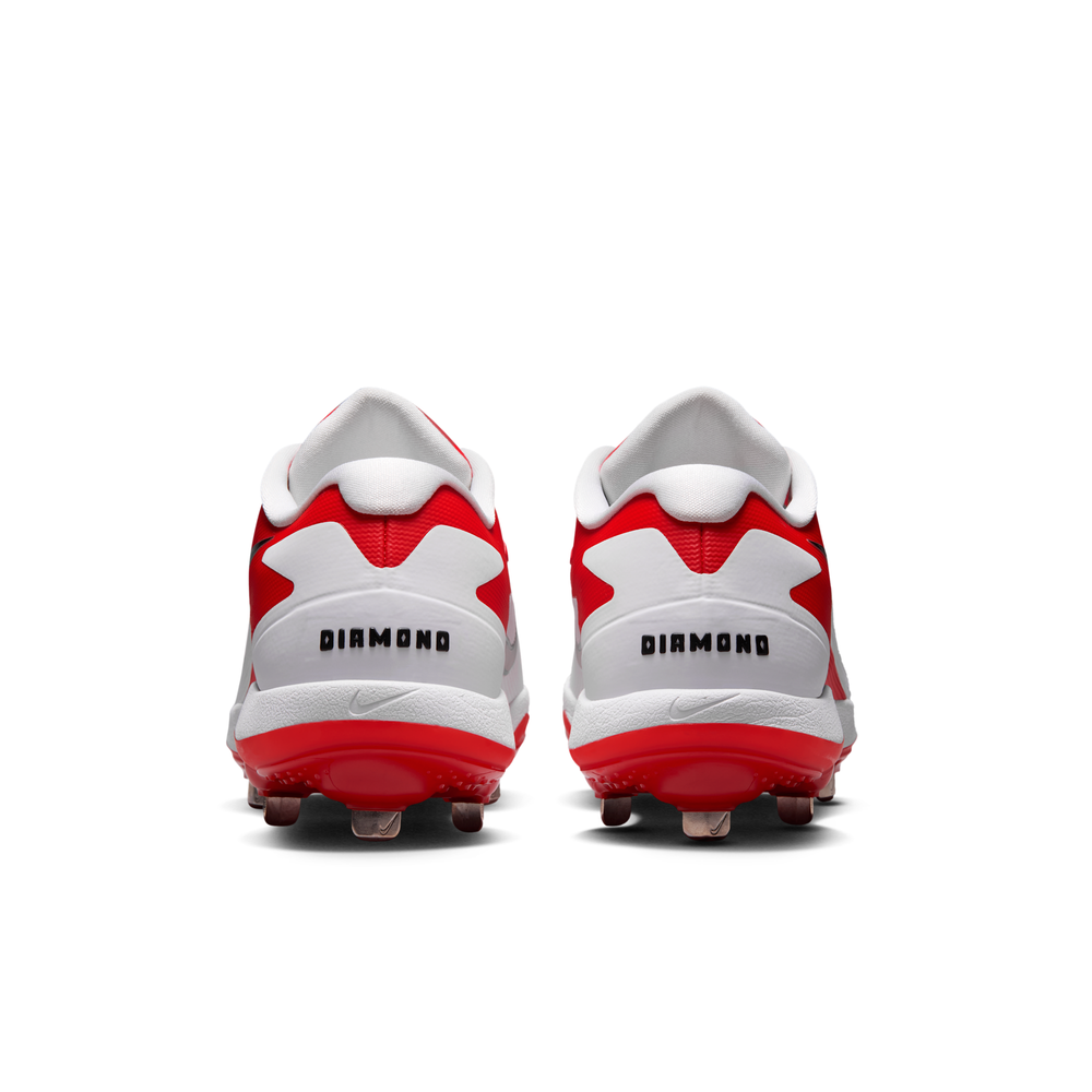 Spikes Beisbol Nike Diamond Standout MTL Metal Blanco Rojo foto 6