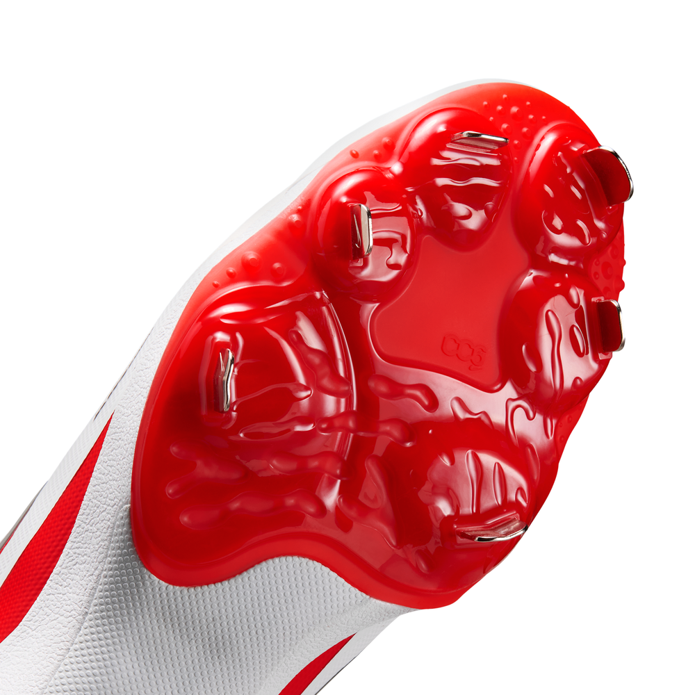 Spikes Beisbol Nike Diamond Standout MTL Metal Blanco Rojo foto 7
