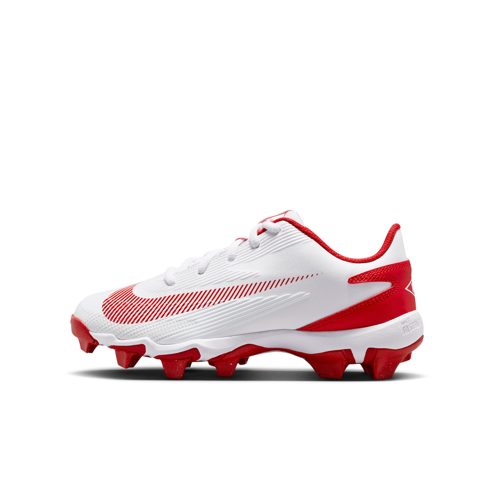 Spikes Beisbol Softbol Nike Diamond Clutch Plastico Blanco Rojo INFANTIL foto 1