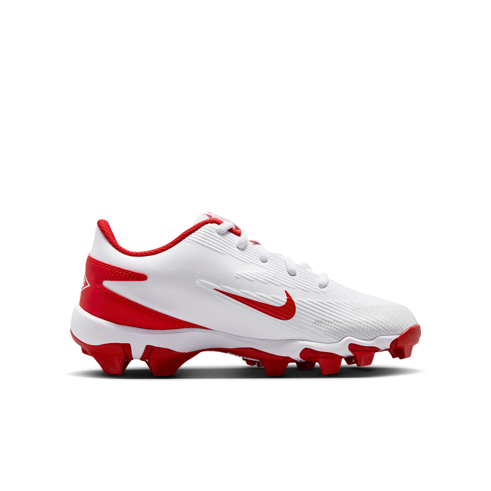 Spikes Beisbol Softbol Nike Diamond Clutch Plastico Blanco Rojo INFANTIL foto 3